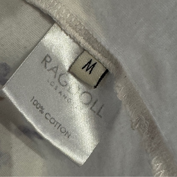 Ragdoll LA Floral Puff Sleeve Tee Shirt M - Picture 6 of 7